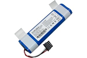 ZUIRUNDA 14.4V 3500mAh Li-Ion Batería de Repuesto para Xiaomi Mi Mop Pro, Mi Robot Aspirador Mop Pro para XIAOMI (Mijia) Barredora y fregona STYTJ02YM