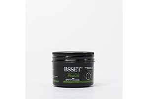 BSSET Sea Salt Pomade 100ml - Strong Hold and Matte Finish for Thickening and Sculpting Hair