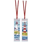 VERVACO Kreuzstich Lesezeichen Set - Katzen Design Mit DMC Garn