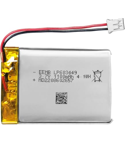 Batteria Li-Po 3.7V 230mAh Per Logitech 1311, 533-000069, AHB521630PJT-01 - Foto 3