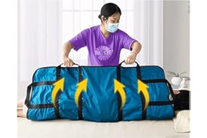 NEPPT Positioning Bed Pad Transfer Board Draw Sheets for Hospital Bed with Handles Patient Lift Turning Device Bed Sore Prevention Pads Home Care Assistance Products for Elderly,bedridden,Disabled