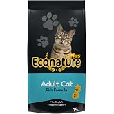 Econature Plus Balıklı Yetişkin Kedi Maması 15kg