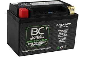 BC BATTERY CONTROLLER BC Lithium Batteries BCTX9-FP Batería Moto de Litio LiFePO4