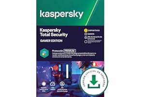 Kaspersky Total Security 2023 | Gamer | 2 Dispositivos | 1 Año | PC / Mac / Android | Código de activación enviado por email
