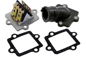 2EXTREME Membranblock + Ansaugstutzen + Dichtungen kompatibel mit Yamaha Aerox, Nitro, kompatibel mit Aprilia SR50