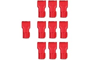 ULTECHNOVO 50Pcs Anti-Theft Hook Locks for Pegboard Security Display Hooks Plastic Retail Shelf Lock 1.5X1.8X3.8In