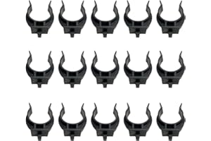 SSRDFU 15 PCS Clips de Paneles de Baño, Ganchos para Zócalo de Cocina, Clips de Tabla de Patadas Fuertes, Gancho Zócalo Zócalo Cocina, Clips de Plinto de Cocina, Fácil de Instalar