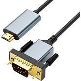 MODDESTORE HDMI to VGA D&ouml;n&uuml;şt&uuml;r&uuml;c&uuml; Kablo 1080P 60Hz Full HD &ndash; HDTV HDMI &Ccedil;ıkıştan VGA Monit&ouml;r Projeksiyon Bağlantı Kablosu &ndash; T