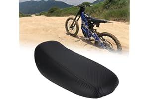 AnXin Sitzbezug Sur Ron Motorrad Sitz Dirt Bike Sitzbezug wasserdicht stilvoller Sitz für SurRon Sur-Ron S/X Light Bee Schwarz