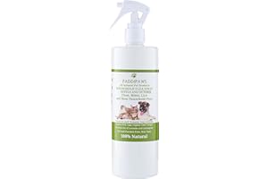 PADDIPAWS 100% Natural Flea Spray for the house - Household Flea Treatment - Mites - Lice - Bedbugs - Natural Household Flea Spray for the Home - Eco Friendly Flea and Pest Deterrent. 500ml