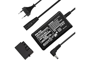 KWTOUL ACK-E10 Zasilacz Sieciowy DR-E10 Złącze DC LP-E10 Zestaw Baterii Z Atrapą Kompatybilny Z Canon EOS Rebel T7 T6 T5 T3 1100D 1200D 1300D 1500D 2000D Kiss X50 KissX70 KissX80 Kiss X90 Aparatem