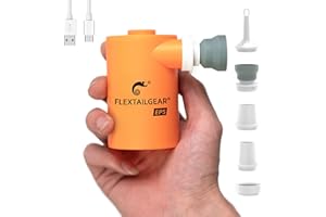 FLEXTAILGEAR MAX Pump 2020 Bomba de Aire portátil con batería de 3600 Ma Bomba de Aire Recargable USD inflado desinflado rápidos Utilizado para colchón de Aire Juguetes de Piscina círculo de natación