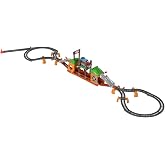 THOMAS &amp; FRIENDS Fisher-Price ve Arkadaşları Y&uuml;r&uuml;yen K&ouml;pr&uuml; Tren Seti, Okul &Ouml;ncesi &Ccedil;ağdaki &Ccedil;ocuklar İ&ccedil;in Motorlu Tren İ&ccedil;eren O