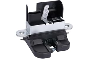 Abvefudo 5G6827505 Serrure Hayon Coffre Voiture,Serrure Porte ArrièRe Automobile Compatible avec VW Tiguan 2007-2018 & Golf 7 2012-2019
