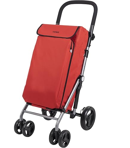 Carlett 4 Wheels Trolley, High Capacity 25kg Folding