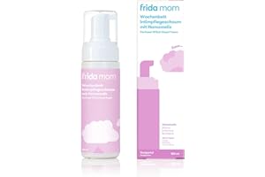‎FRIDA MOM Frida Mom Wochenbett Intimpflegeschaum mit Hamamelis | Kühlend & beruhigend für Vulva bis Po | Reduziert Schwellungen nach der Geburt | Ohne Duftstoffe | Schritt 5 im Erholungsprogramm