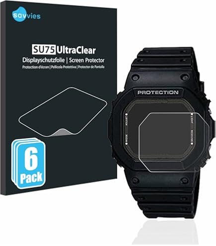 BROTECT Glass Screen Protector for Casio G-Shock GW-5000-1JF Screen Protector [9H Hardness, Protective Glass-Foil Not Tempered Glass