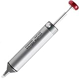 Entlötpumpe mit innovativer Silikondüse, 153mm kompaktes Gehäuse aus Aluminium, ideal für Einhandbedienung ENGINEER SS-02 Her