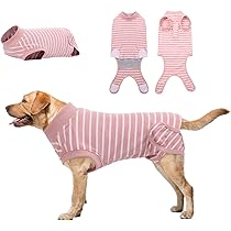 Body Post Operatorio Per Cani LOMSUXA - Cotone Elastico, Taglia L, Per Maschi E Femmine - Foto 9