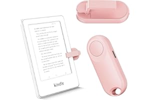 SYCELU K1 RF Fernbedienung zum Seitenwenden zum Lesen auf Kindle, Paperwhite,Kobo,Surface, iPhone/Android Tablets Comics/Romane (Rosa)