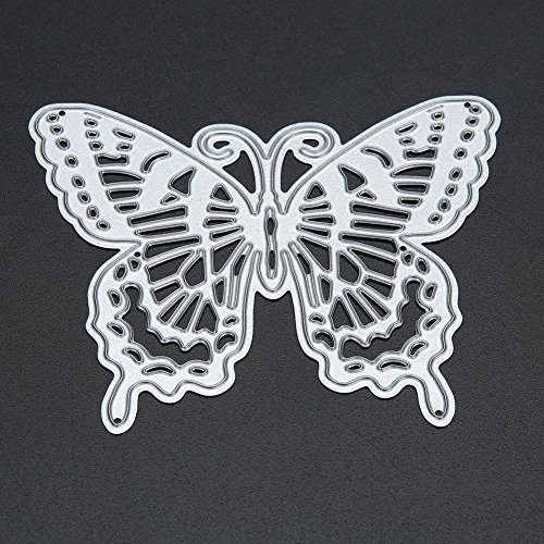 Amazingdeal365 schöne Schmetterling Metall Form Schablonen Schneiden DIY Dekor Sammelalbum Karten Buchzeichen Lesezeichen als Geschenk für Freunde Geburtstag Kinder,Kindergarten Hobby Schule Handarbeit Unterricht usw. Ein tolles Geschenk! - 7
