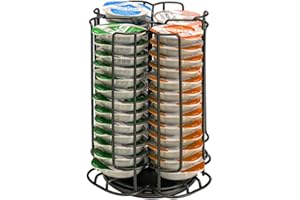 Wrobic Coffee Capsule Holder Compatible for 52-Tassimo capsules, Stand for coffee capsules Tassimo 360° Rotatable and non-slip