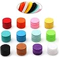 Maromalife 60 PCS Essential Oil Refill Pads, 0.67 Inch Felt Pads Aromatherapy Replacement Pads for Diffuser Necklace Diffuser Bracelet Car Diffuser Vent Clip