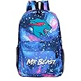 xiangzhai Mr Beast Lightning Game School Backpack, Unisex Classic Lightweight Backpack Shoulders Bag For Men Women College Schoolbag Travel Bookbag