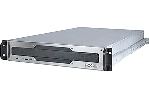 HCX Nexus Series NX265 Server Gehäuse 2HE (2U) für 19" Rack, 650mm Tiefe, 9X 3.5 int. HDD Einschübe, Kompatibel mit EEB/E-ATX, CEB und ATX
