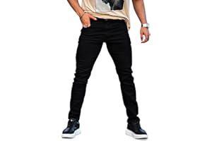 GINGTTO Vaqueros Elasticos Hombre Slim Fit Jeans Skinny Tapered Denim Pantalones Jeans para Hombres
