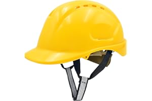 MUSTBAU Hard Hats Construction Safety Helmet Wheel Ratchet Adjust Hard Hat 52-66 cm for Scaffolding, Construction and Tradesmen EN 397