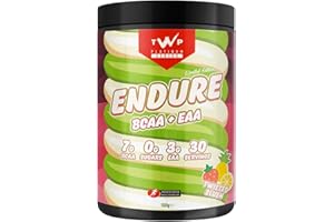 TWP Nutrition Platinum Series Endure, EAAs & BCAAs Electrolyte Blend Pre, Intra and Post Workout, Zero Sugar, 510g and 30 Servings, 18 Great Flavours (Twisted Slush)