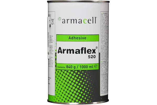 Armaflex Armacell lim 520 för gummiplattor och slangar 1,0 liters burk Scorprotect® nyckelband