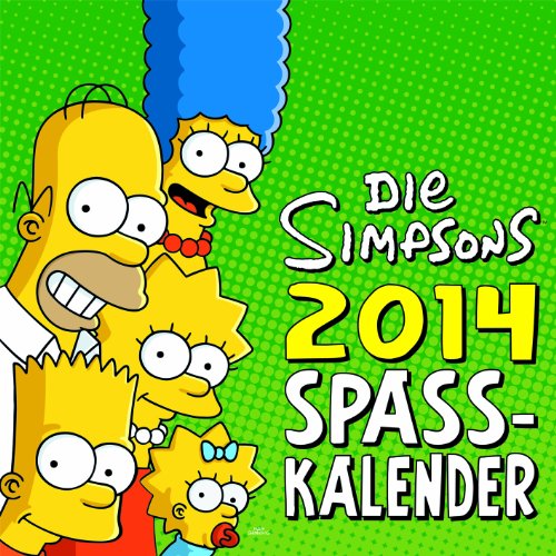 Die Simpsons Wandkalender 2014: Die Simpsons Spaßkalender 2014