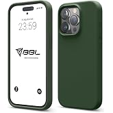 Babilden iPhone Kılıf İnce Sıvı Silikon 3 Katmanlı Tam Kaplamalı Yumuşak Jel Kau&ccedil;uk Kılıf Kapak, Asker Yeşili (iPhone 11 Pro 