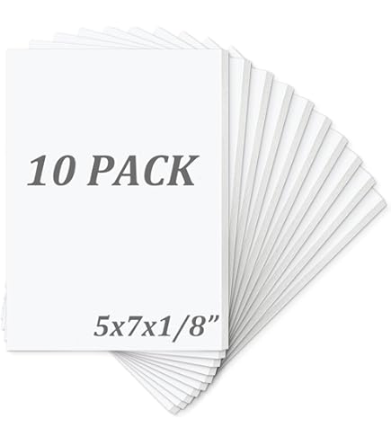 28x36 White Foamboards Acid-Free 3/16" White Foam Core For Framing, Presentations, Crafts & More 10 Pack Of Foam Boards - View #6