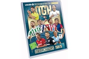Genérico Megacracks 2025 2026 colección de Cartas de la Liga (Arcivador vacío, (sin Sobres ni Cartas))