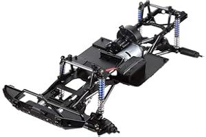 INJORA RC Marco 313mm Distancia Entre Eje RC Frame RC Chassis RC Accesorios para 1:10 RC Crawler Axial SCX10 II