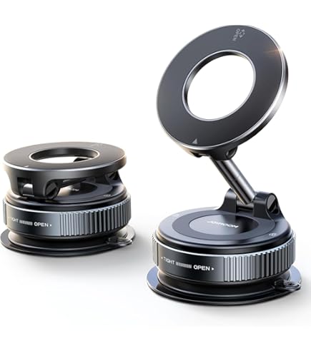 Magnetische telefoonhouder zuignap voorruit