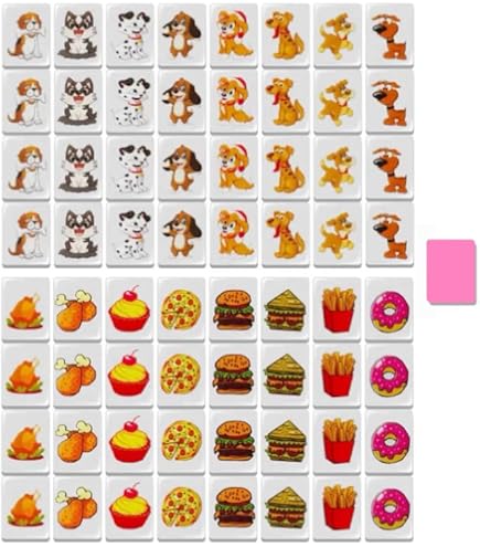 Générique Blocs De Jeu | 65 Blocs De Jeu Mahjong | Ensemble De Jeu De Mahjong Drapeau National | Ensembles De Jeu De Mahjong En Bord De Mer | -ni