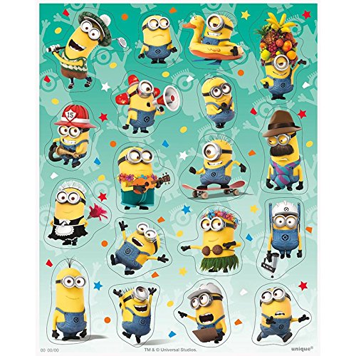 Minions – Sticker / Aufkleber-Set – Ich einfach unverbesserlich – Geburtstag & Party - 2