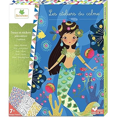 Au Sycomore LES ATELIERS DU CALME CREH514 Tableaux Strass Sirènes