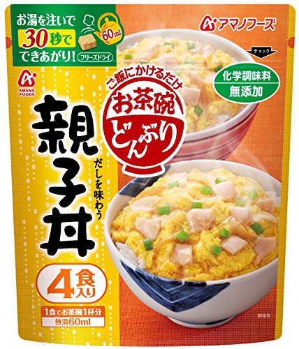アマノフーズ お茶碗どんぶり 親子丼 4食P