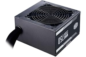 Cooler Master MWE 750 White 230V V2 - Alimentation 80 PLUS 230V Certifié UE, Ventilateur 120 HDB Silencieux, Circuit DC-DC + LLC avec Rail Simple +12V - Garantie 3 ans