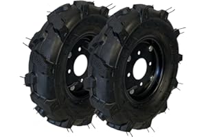 SAKAWA Roues pneumatiques Motoculteur 400 X 8