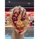 Halloween Chucky Maskesi, Korku Maskesi, Cadılar Bayramı Aksesuarları, &Ccedil;aki maskesi