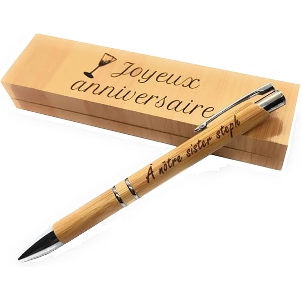 XJone Stylo Personnalisé Avec Gravure, Stylo Personnalisable De Préno