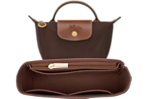 Sunshine smile Pliage Organizer Mini,Organizer für Longchamp Tasche Mini,Taschen Organizer für Longchamp Mini,Taschen Organizer für Longchamp Tasche Damen für Mini-Größe