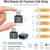 McStorey USB-C USB 3.0 D&ouml;n&uuml;şt&uuml;r&uuml;c&uuml; | 5Gbps Veri Aktarımı | MacBook, iPad Pro ve USB-C Destekli Cihazlar i&ccedil;in Type-C USB Adapt