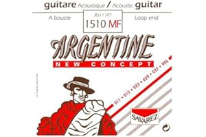 Savarez Jeu de Cordes pour Guitare acoustique 668737 1510MF Loop End (11-46)